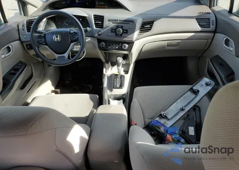 2012 Honda Civic Lx from USA, damaged, VIN 19XFB2F53CE371801